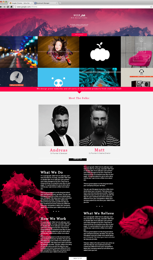 11 Wix Website Examples Created From A Single Template 11 Wix Website Examples Created From A Single Template