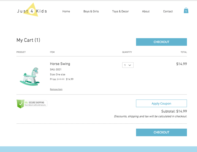Create a Calming Check-Out Page Create a Calming Check-Out Page