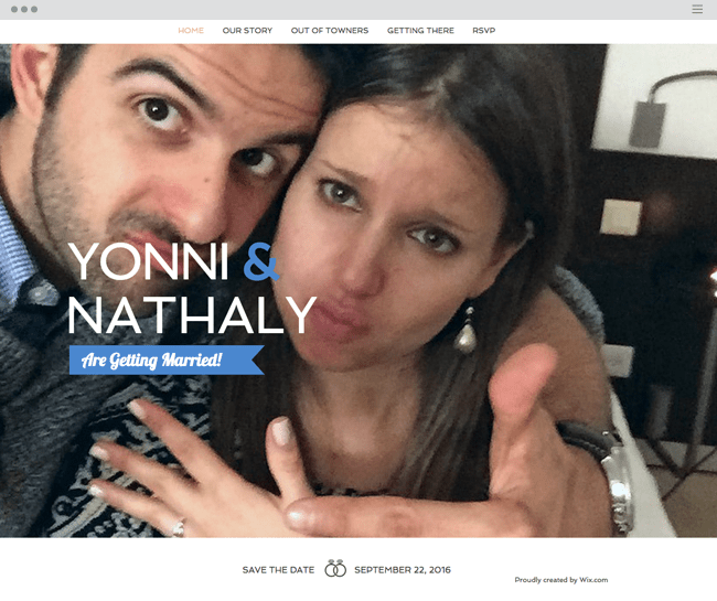 Gorgeous Wedding Websites You Ll Want To Copy The Schnyers Wedding Copy