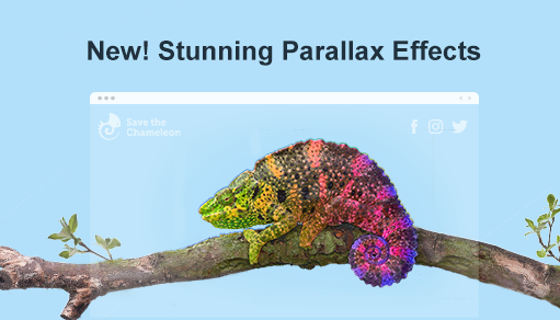 new parallax scrolling effects are here to beautify your website