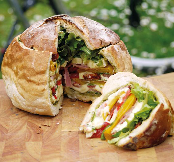 Stuffed loafs for your labor day picnic picnic food ideas: stuffed loafs for your labor day picnic