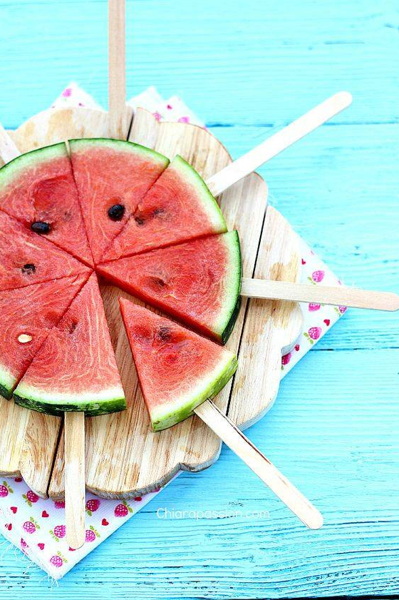 Watermelon pops for labor day picnic Watermelon pops for labor day picnic desserts