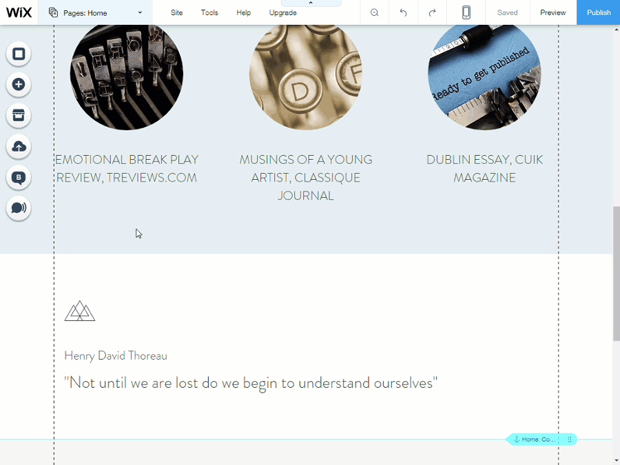 Add an Anchor how to anchor menu items when you create a one page website