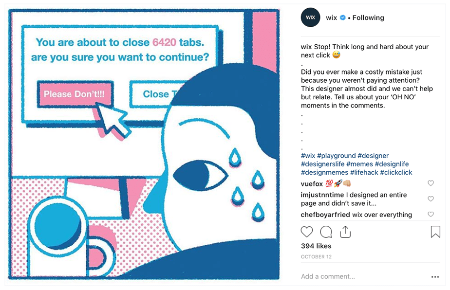 Instagram Post Example