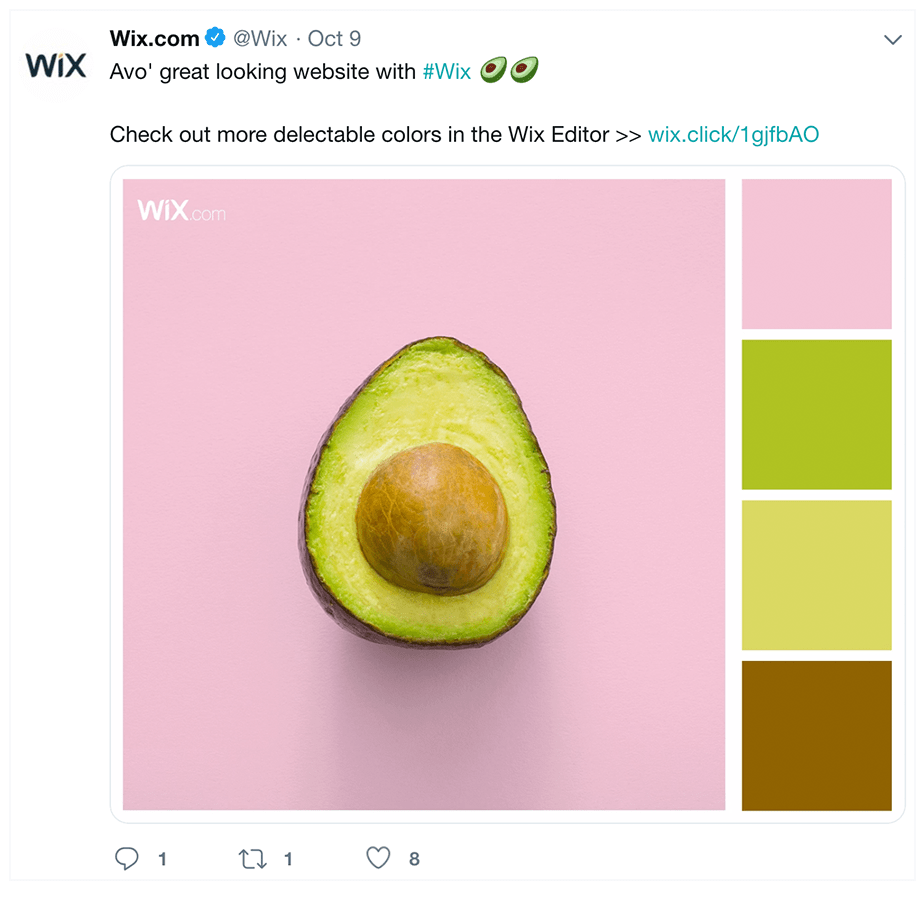 Twitter Post Example