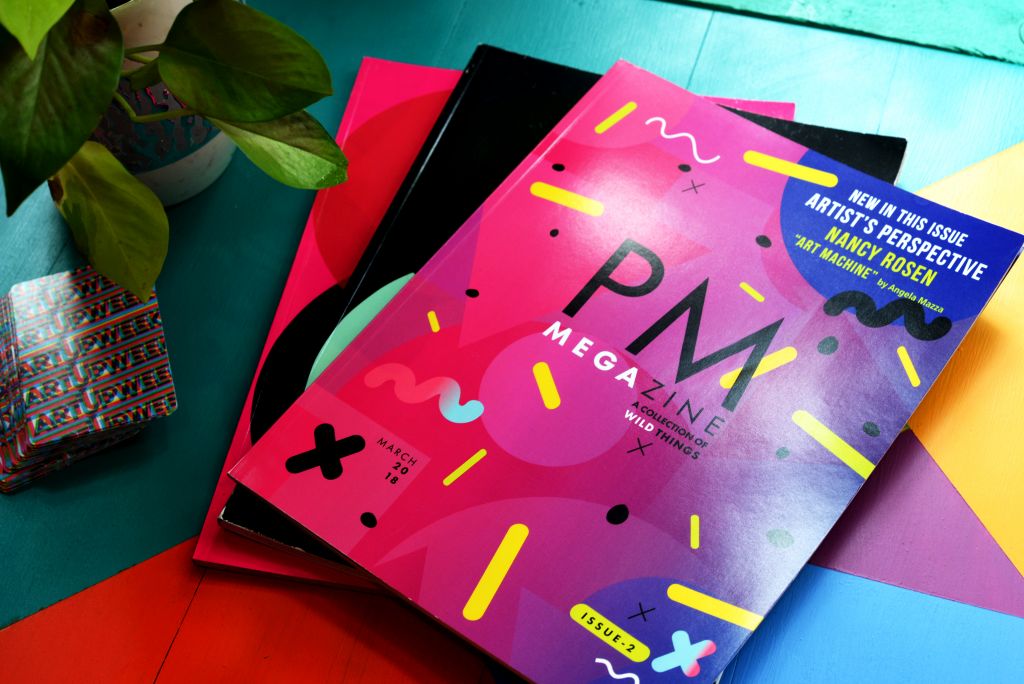 The front cover of PM Megazine’s March 2018 issue