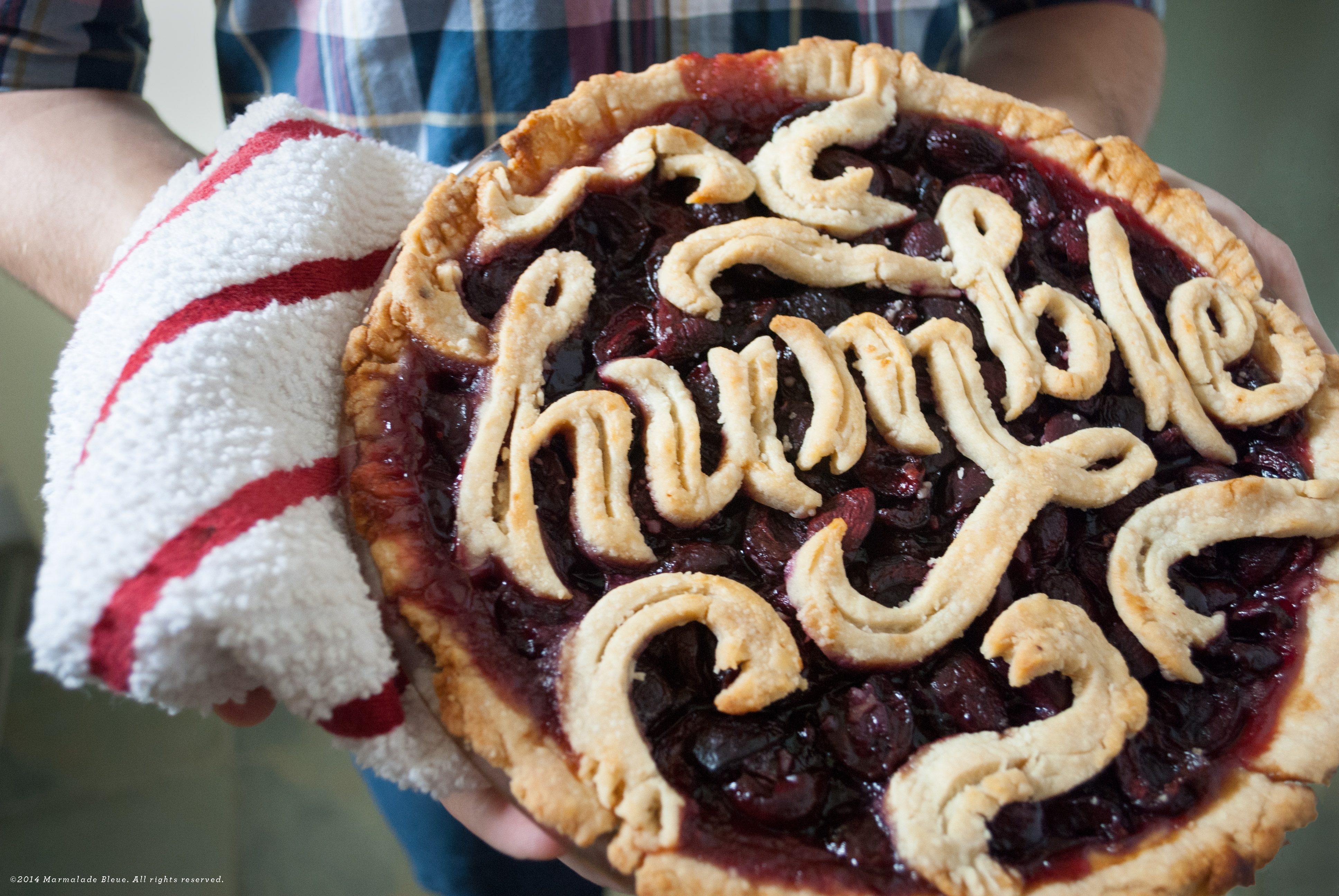 Food typography by Danielle Evans