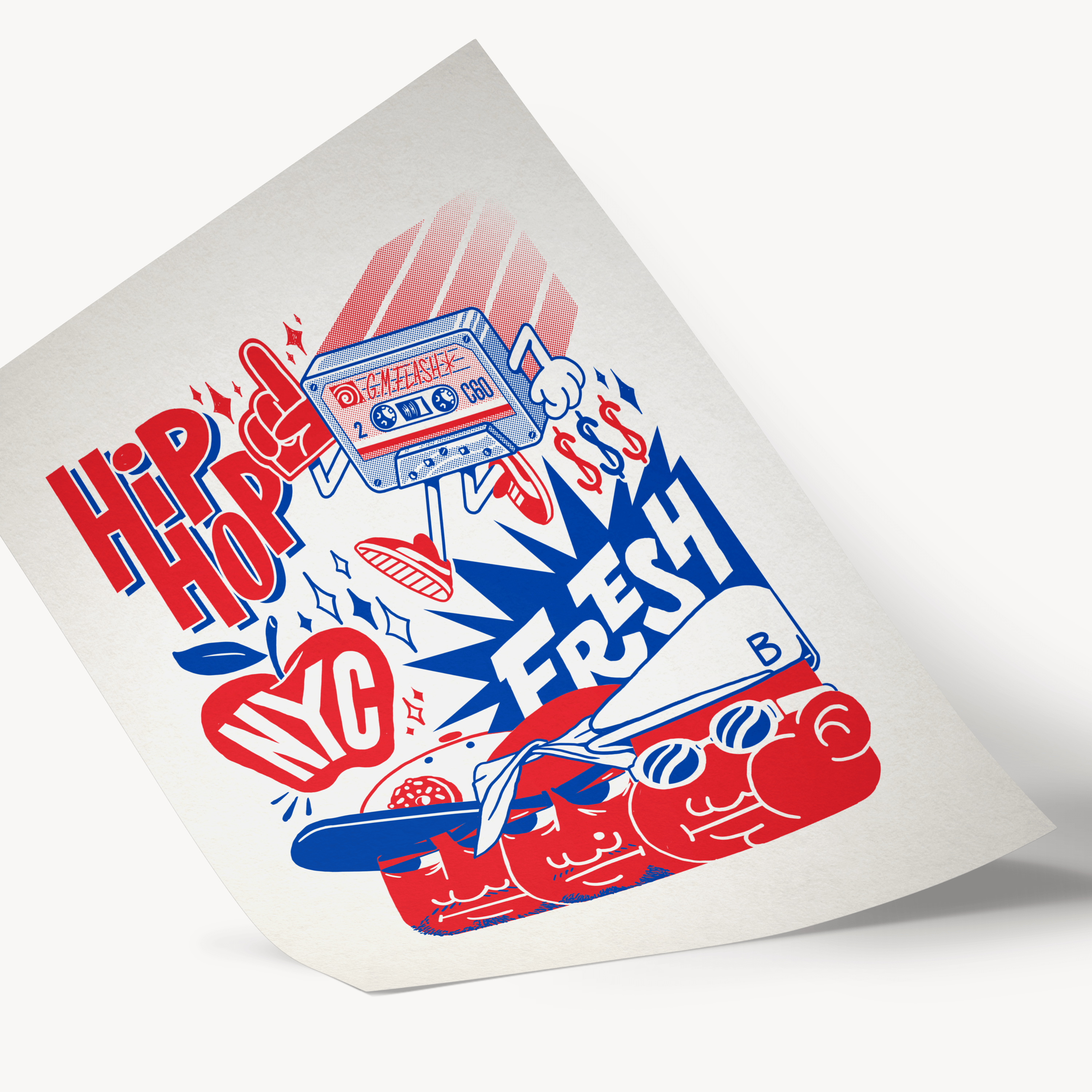 NYC Superfly Print by Two One Studio