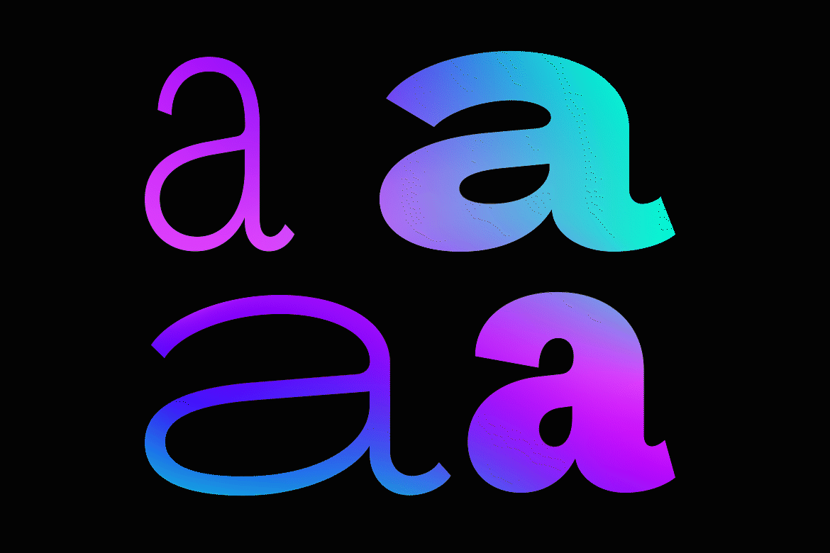 Agrandir variable font design
