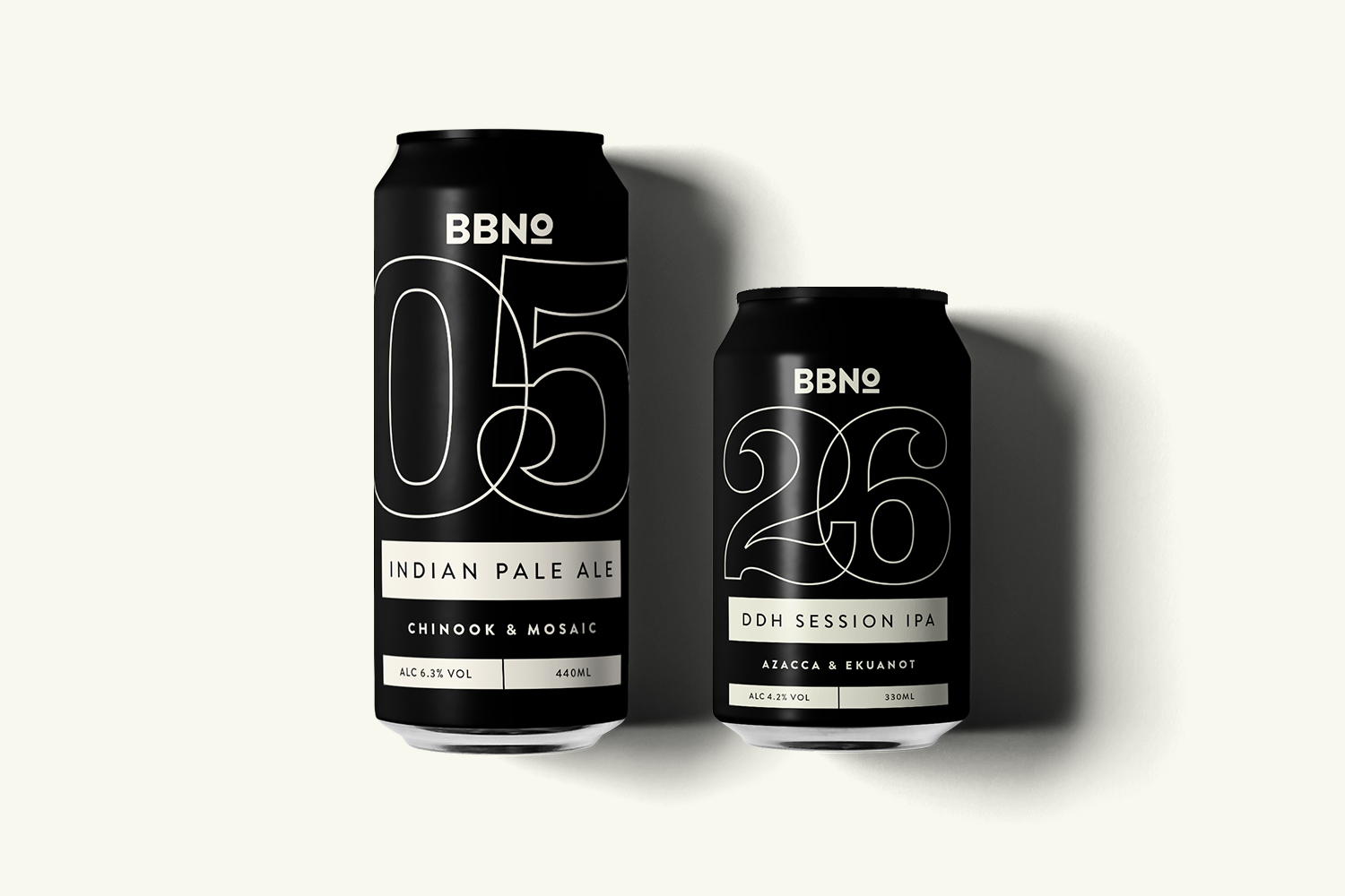 Brand identity for Brew By Numbers by Marina Willer, Pentagram.