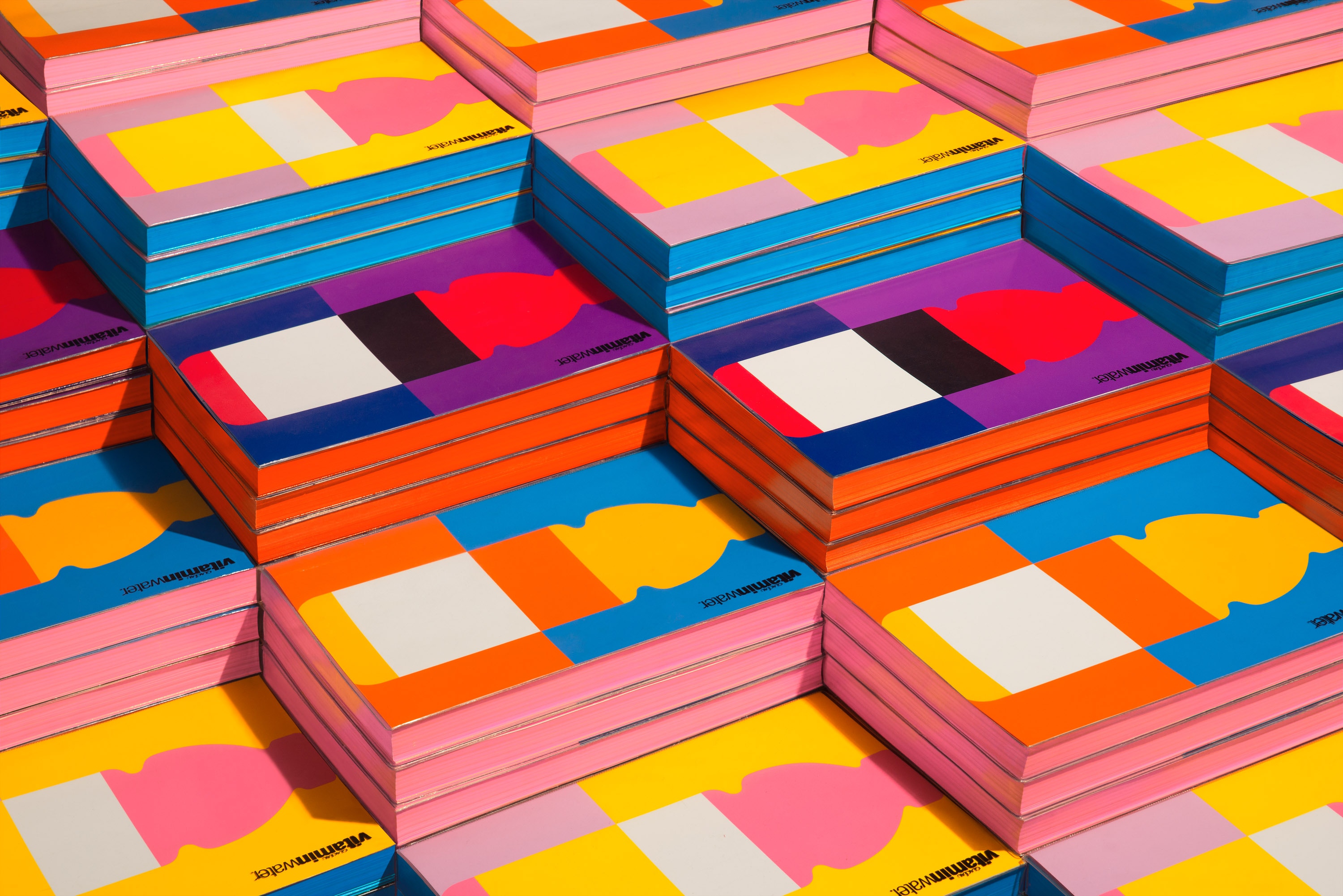 The vitaminwater brand book, creative direction by Alex Center