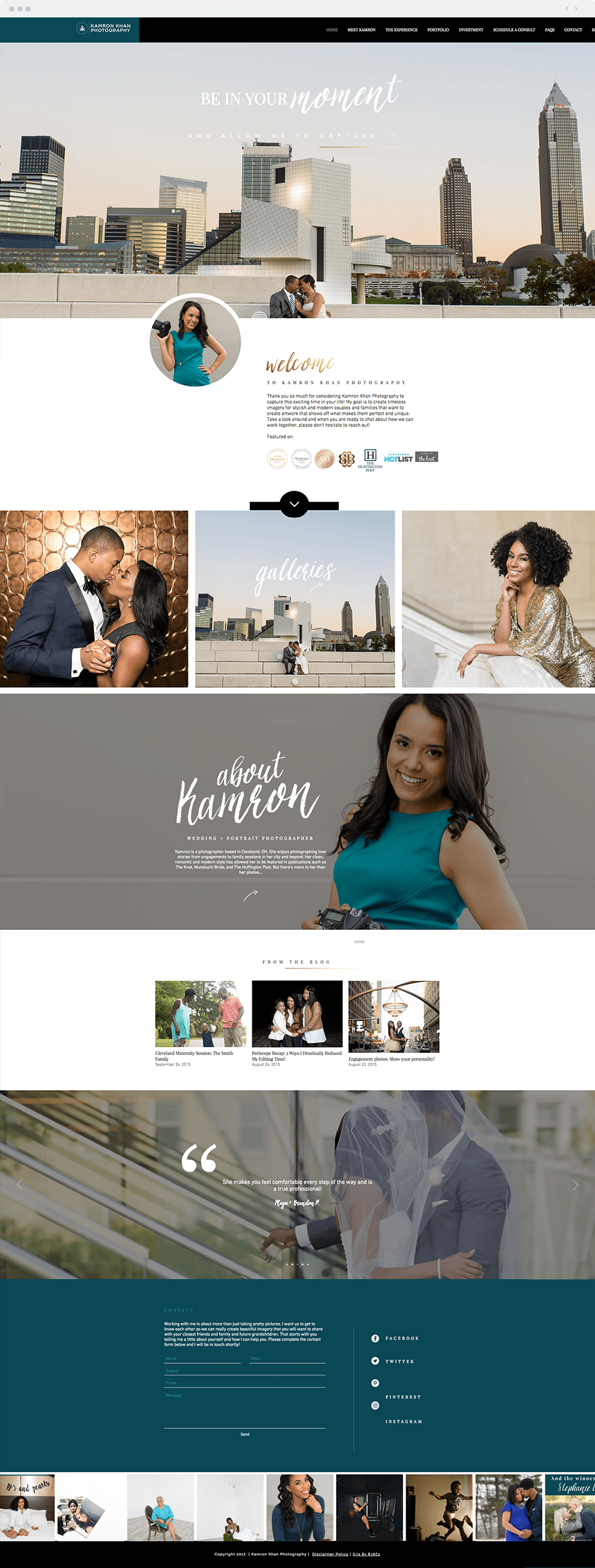 Wedding photography websites - all secrets are shared